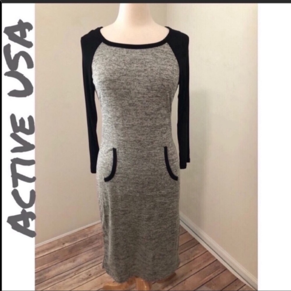 🦋 NWT Active USA midi dress